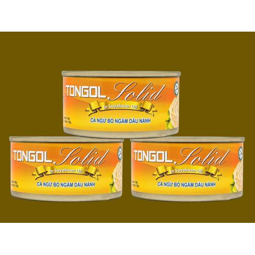 Cá Ngừ Bò Ngâm Dầu Nành KTCFOOD 185g