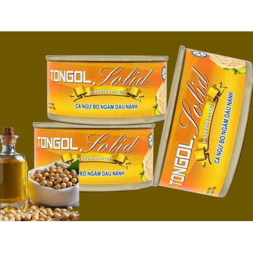 Cá Ngừ Bò Ngâm Dầu Nành KTCFOOD 185g