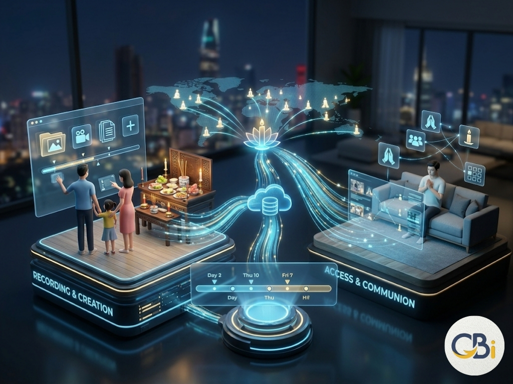 Số hóa sinh hoạt hiếu nghĩa: