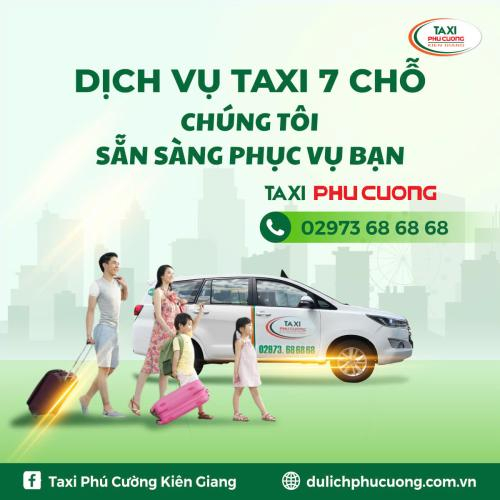 Dịch vụ taxi 4 và 7 chỗ