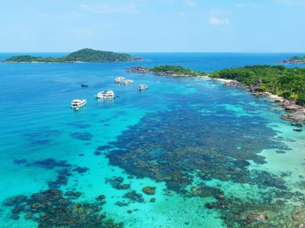 Tour cano 3 đảo Phú Quốc