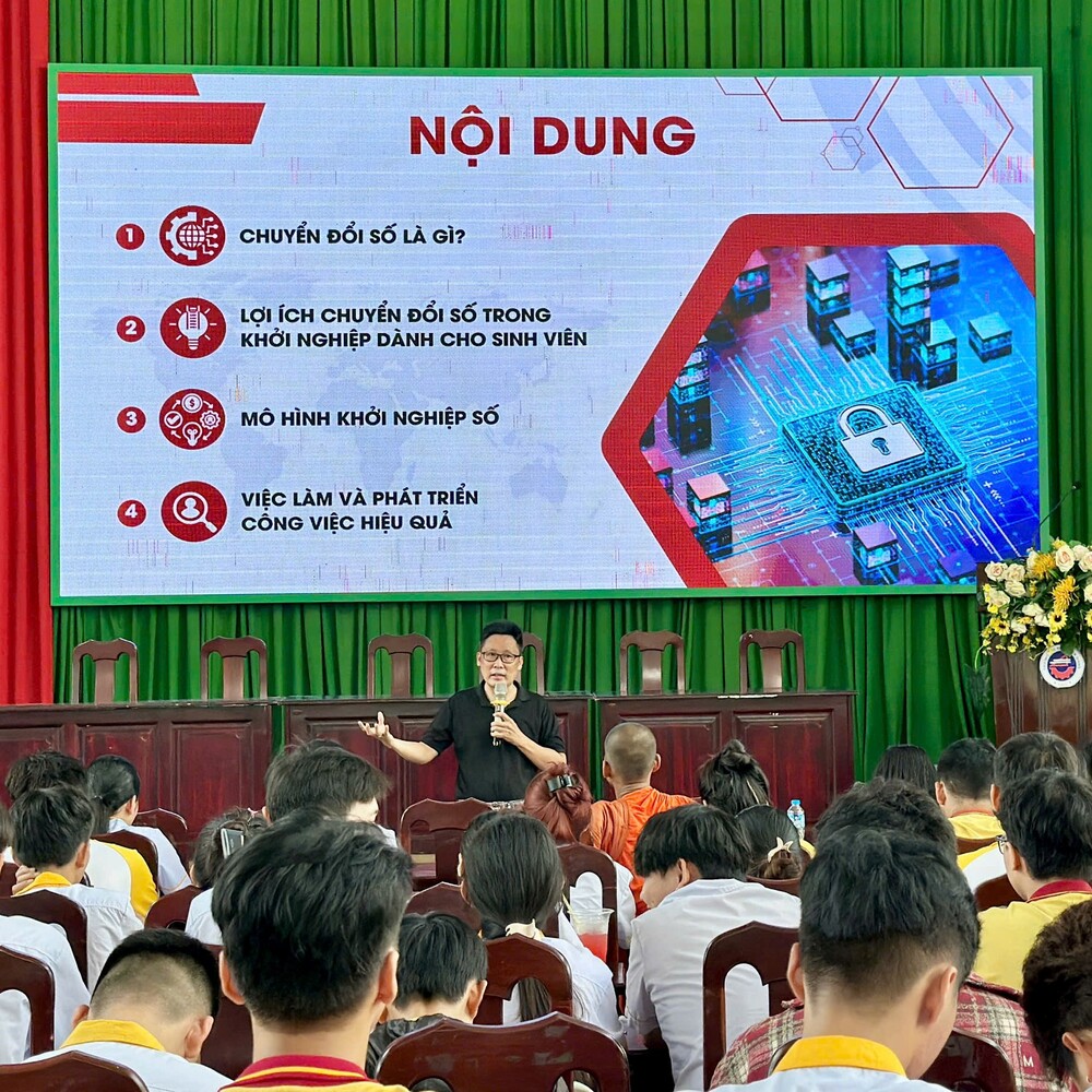 Hiền Nhân Group Đồng Hành Cùng Sinh Viên Trường Cao Đẳng Kiên Giang Trong Khởi Nghiệp Và Tìm Kiếm Việc Làm