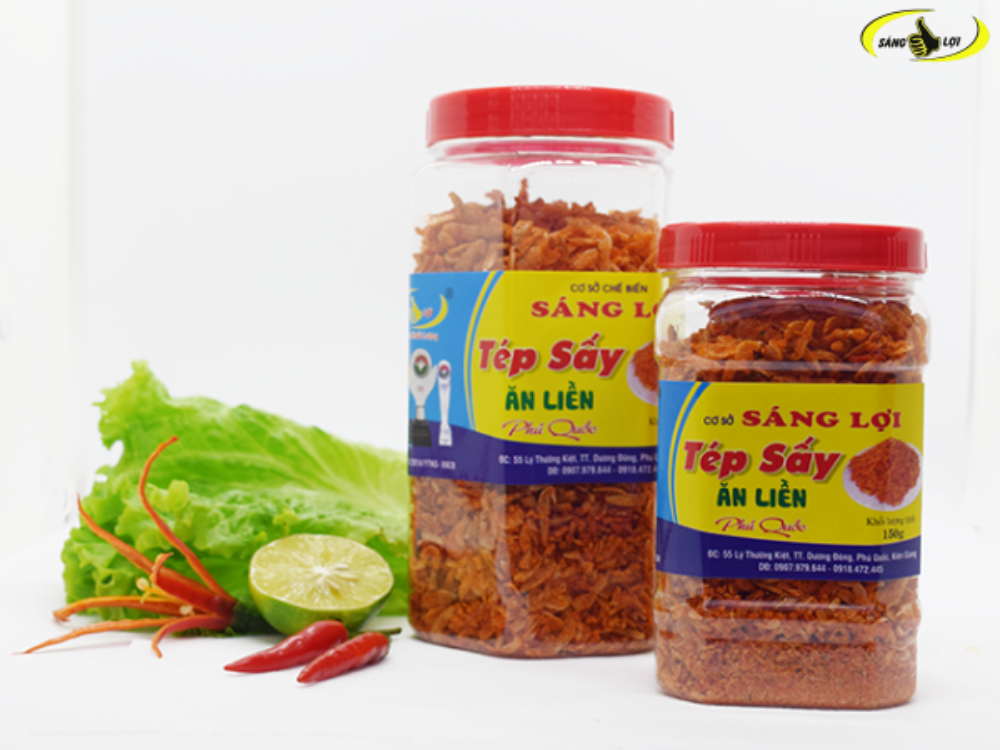 Tép sấy ăn liền 250gr