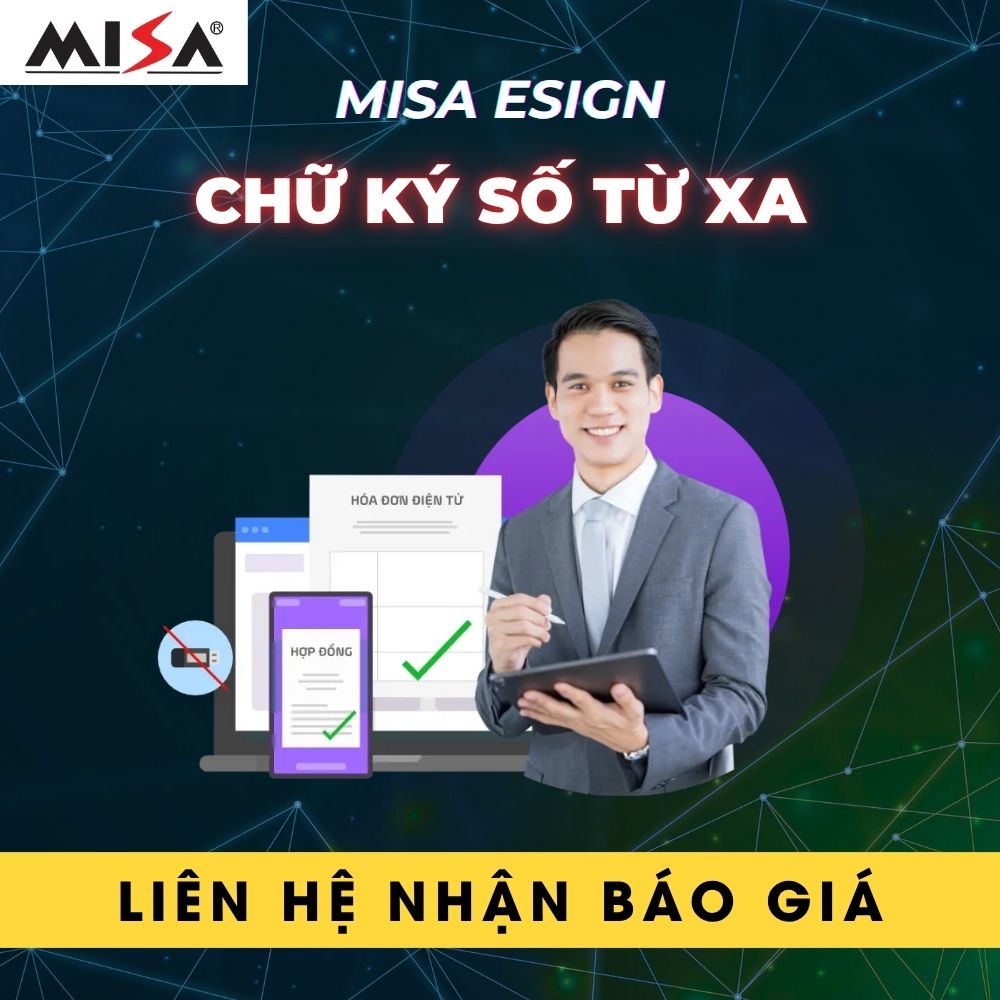 Misa Esign - Chữ Ký Số Từ Xa