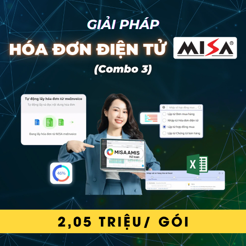 Giải Pháp Hóa Đơn Điện Tử MISA – Combo 3