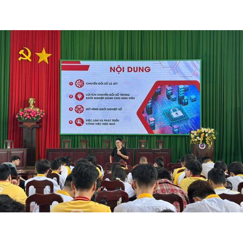 Hiền Nhân Group Đồng Hành Cùng Sinh Viên Trường Cao Đẳng Kiên Giang Trong Khởi Nghiệp Và Tìm Kiếm Việc Làm