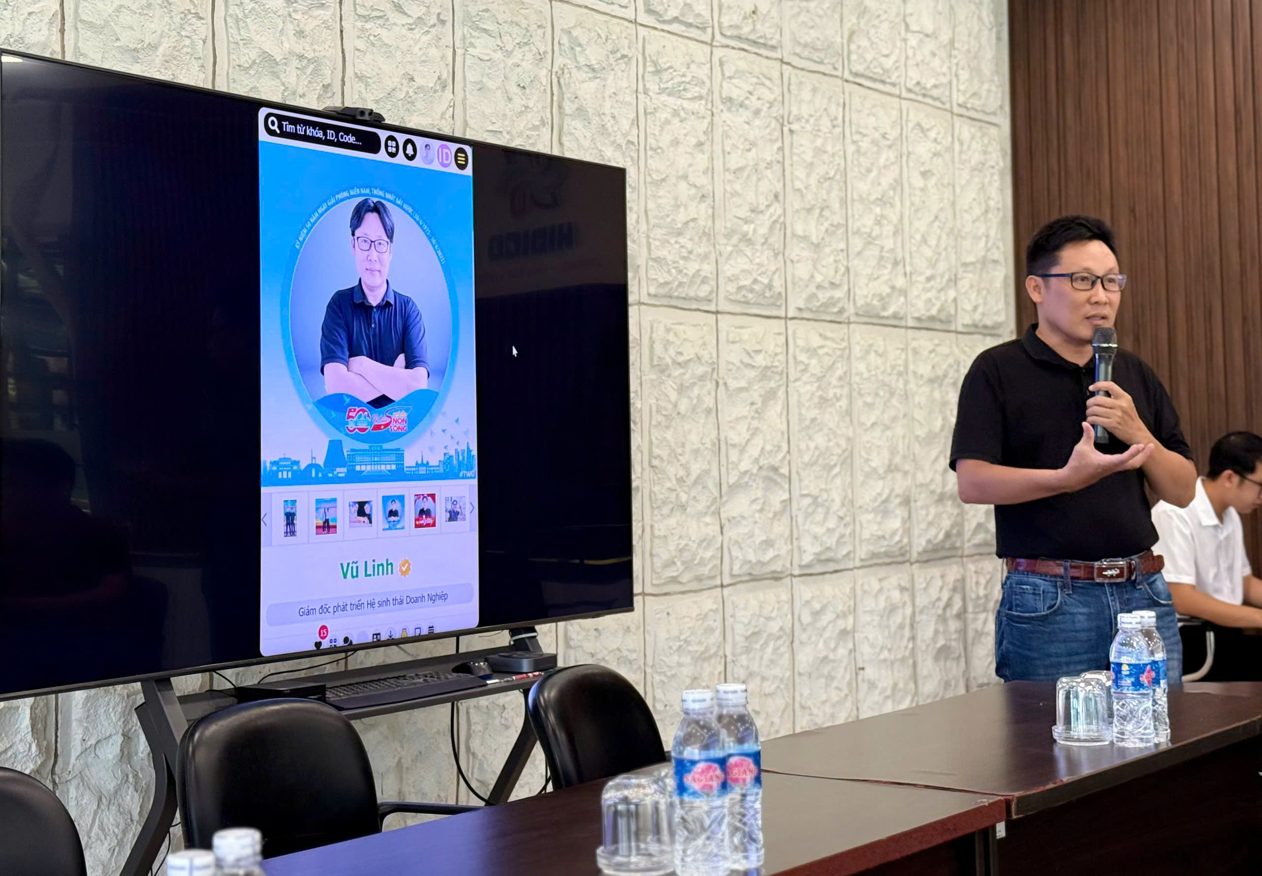 Ông Trương Vũ Linh chia sẻ về giải pháp hệ thống bán hàng