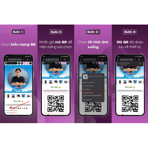 Cách lưu mã QR trên NetID