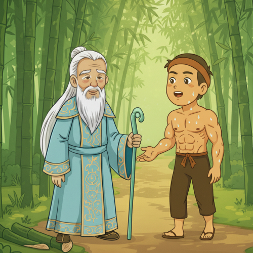 Qua câu chuyện Cây tre trăm đốt, em học được điều gì về cách đối xử với người lao động và những người xung quanh?