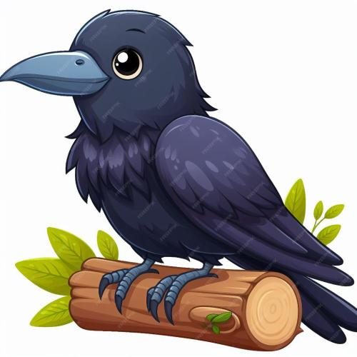 Câu chuyện: Con quạ thông minh