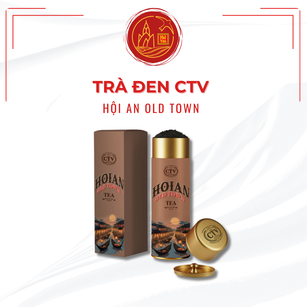 Trà Đen CTV Hội An Old Town Hộp Thiếc 70g