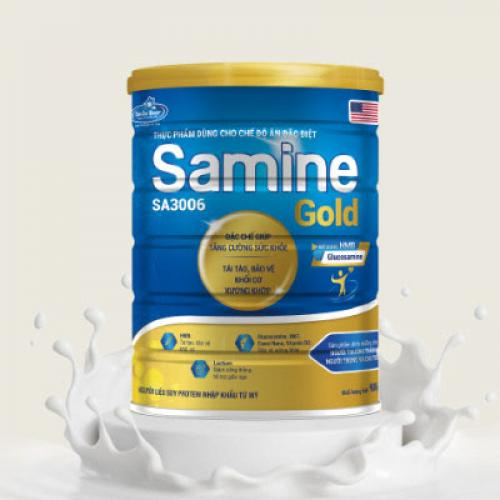 Sữa Bột Samine Gold SA 3006 Lon 900gr (Người Trưởng Thành)