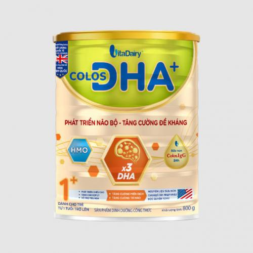 Sữa Bột Colos DHA+ 1+ Lon 800gr (Trên 1 Tuổi)