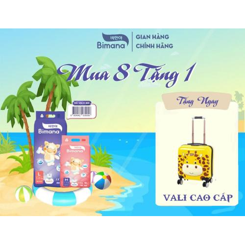 Tã Quần Bimana Hàn Quốc size M